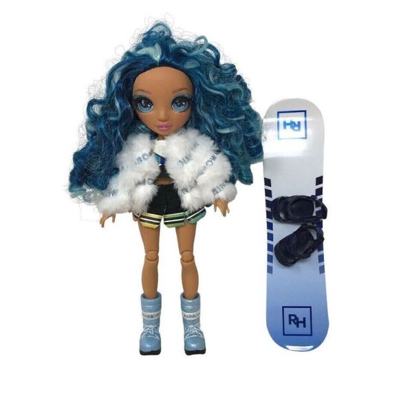 Rainbow High Winter Break Skyler Bradshaw Fashion Doll Cheer Outfit Snowboard - Picture 1 of 9
